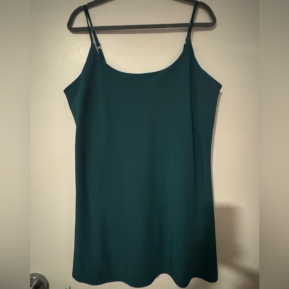 FREE SHIPPING! Abercrombie & Fitch Athletic GREEN Mini Dress w/ in skort - Picture 4 of 15